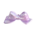 Lavender pearlescent bow-shaped acrylic beads for DIY jewelry and phone chains - Bow / 10 Pieces/Pack / Pearlescent Purple