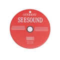 Pendentif rétro en acrylique disque vinyle rouge avec gravure GOODDAY pour porte-clés DIY - Disque / Rouge