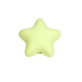 Stervormig hars-accessoire in muntgroen voor DIY-knutselen en schoenbedeltjes - Dikke Versie No.1 / Mat Ster - Fruitgroen