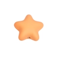 Oranje stervormig harsaccessoire voor DIY-knutselen en decoratieve schoenbedeltjes - Dikke Versie No.1 / Mat Ster - Oranje