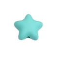 Stervormige hars bedeltje in mintgroen voor DIY-accessoires en knutselprojecten - Dikke Versie No.1 / Mat Ster - Smaragdgroen