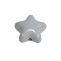 Glanzende lichtgrijze stervormige harskraal voor DIY-sieraden en schoenaccessoires - Dikke Versie No.1 / Gelakt Ster - Grijs