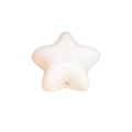 Glanzende lichtroze stervormige kraal voor DIY-sieraden en harsknutselaccessoires - Dikke Versie No.1 / Gelakt Ster - Wit