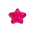 Glanzende rozerode sterrenkraal van hars met gat voor DIY-sieraden en ambachten - Dikke Versie No.1 / Gelakt Ster - Roze Paars