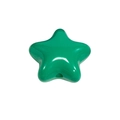 Gepolijste smaragdgroene hars ster kralen met gat voor DIY sieraden maken - Dikke Versie No.1 / Gelakt Ster - Donkergroen