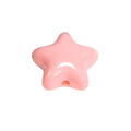 Glanzende lichtroze ster hars kraal voor DIY sieraden maken en schoen decoratie - Dikke Versie No.1 / Gelakt Ster - Lichtroze