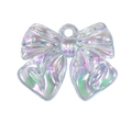Transparante aurora strik hanger in paars en groen voor DIY sieraden maken - Transparent Water Blue