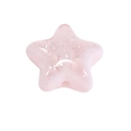Roze hars ster bedeltje met glitters voor DIY knutselen en schoen decoratie - Dikke Versie No.1 / Tweekleurige Glinster Ster - Roze