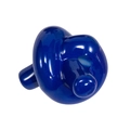 Γυαλισμένη ακρυλική χάντρα κόμπος Klein blue για DIY κοσμήματα και αξεσουάρ - Χάντρα κόμπου / Μπλε ζαφείρι