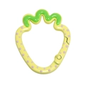 Yellow and purple strawberry-shaped alloy spring clasp for DIY keychain accessories - Strawberry / Yellow