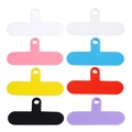 Parches universales para cordón de teléfono en 8 colores para conexión de funda - Parche para cordón de teléfono / Color Aleatorio