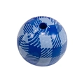Blue and white checkered acrylic heart bead for DIY handmade mobile phone chains - Round / Sapphire Blue
