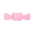Pink acrylic candy pendant with polished finish and integrated hanging hole for DIY craft - Plain Glossy Pink / Pink