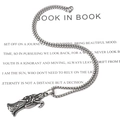 Vintage stainless steel Grim Reaper skull pendant necklace with silver box chain - Pendant With 3mm Width 50cm Chain