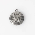Pendaglio in acciaio inossidabile argento vintage con occhio di Horus e simboli - Occhio di Horo (8#) / Argento