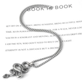 Vintage stainless steel snake pendant necklace with detailed scales on a box chain - Pendant With 50cm Chain