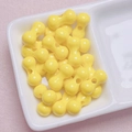 Vibrant gelbe knochenförmige Harzperlen für DIY-Handyketten und handgemachten Schmuck - 17*8.5mm (Knochenform) / Gelb