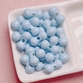 Hellblaue erdnussförmige Perlen für DIY-Schmuck und Handyketten-Zubehör - 17*8.5mm (Knochenform) / Hellblau