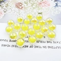 Gelbe 16mm Acrylperle mit UV-Beschichtung für DIY Handykette und Schmuckzubehör - 16mm / Gelb