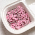 4mm high-quality matte pink and clear glass seed beads for DIY jewelry making - (Sold by Pack/Approx 200 Pcs) Diameter 4mm Hole 1.2mm / 02