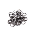 DIY jewelry making gunmetal open jump rings for connecting metal accessories - 3mm / Gun Black