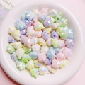 Pastelkleurige spookkralen van acryl met parelmoerglans voor DIY-sieraden in een kom - Willekeurig Gemengde Kleuren