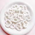 White acrylic pixel heart beads for DIY phone chains and jewelry making accessories - 09-white [outer Frame] / (sold Per Piece) Diameter Approximately 25*29mm Aperture Approximately 2.8mm