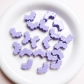 Purple wave cloud shaped acrylic beads for DIY jewelry and phone chain crafting - Diameter approx 25*29mm (Sold per piece) / 02-Inner Core-Purple