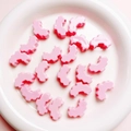 DIY acrylic pixel heart beads in glossy pink finish for handmade mobile phone chains - Diameter approx 25*29mm (Sold per piece) / 04-Inner Core-Pink