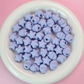 16mm matte fliederfarbene Sternperlen mit Mittelloch für DIY-Schmuckherstellung - Helllila