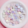 Perle fantasma rosa luminose in acrilico con effetto UV per creazione gioielli DIY - colori misti casuali