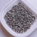 U-shaped curved metal separator beads in shiny silver finish for DIY jewelry making - 200 Pieces/Pack (Approx. 4x6mm) / Bright Silver