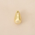 Detailopname van de gepolijste gouden druppelhanger voor DIY-sieraden maken - 12x6 / Goud