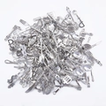 Macro view of vintage silver alloy cutlery charms featuring baroque style embossed patterns - 50g Pack / Antique Silver