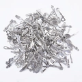 Vintage silver alloy cutlery charms set with detailed engraving for DIY jewelry - 50g Pack / Antique Silver