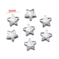 Confezione di strass trasparenti da 5mm a forma di stella per decorazione unghie DIY - Stella