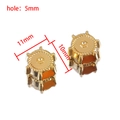 Golden 5mm large hole metal spacer bead with woven texture for DIY jewelry making - Hexagon (KC Gold)