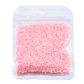 Dettaglio di paillettes rosa a forma di cuore cavo per nail art e artigianato fai-da-te - Paillettes Cuore-Rosa Chiaro