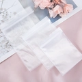 Drei Größen transparenter PE-Druckverschlussbeutel für Schmuck und kleine Accessoires - 6x8cm (50 Stück/Packung)