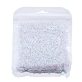 Irillerende hartvormige pailletten voor nagelkunst en DIY-ambachten in een plastic zak - 120x95 (22g/Pak) / Hart Pailletten - Wit