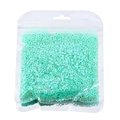 Paillettes per unghie a forma di stella verde menta con effetto laser olografico in busta - Paillettes Stella-Verde