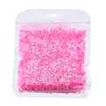 Paillettes rosa a forma di stella per nail art in confezione trasparente con foro per gancio - Paillettes Stella-Rosa