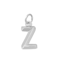Pendentif en acier inoxydable poli avec la lettre majuscule Z pour bijoux à faire soi-même - Style Lettre Z (Jaune Gingembre)