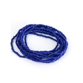 Minimalistisches mehrlagiges Miyuki-Glasperlenarmband in Königsblau für Damen - Dunkelblauer Stil (NK1037-3)