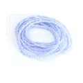 Minimalistisches hellblaues Miyuki Glasperlen-Wickelarmband und lange Halskette - Hellblauer Stil (NK1037-13)