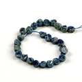 Snoer van 8mm paarse druzy kwarts ronde kralen voor DIY handgemaakte sieraden - Rond 8mm / Gegalvaniseerd Groen