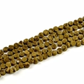 8mm gouden druzy kwarts kralen voor handgemaakte DIY sieraden maken accessoires - Rond 8mm / Verguld goud