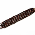 Faceted red tiger eye stone beads bracelet strands for DIY jewelry making 6mm 8mm - 20cm Length / Red Tiger Eye Faceted 6mm