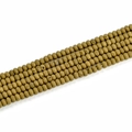 Gouden 4x6mm geode agaat kralen met matte vintage textuur voor DIY sieraden maken - 4*6mm Abacus kralen (45 stuks, 200mm lengte) / Goud