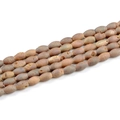 Brown druzy agate drum beads 8x12mm with natural crystal geode for jewelry making - Drum Bead 8*12mm (16 Beads Length 200mm) / Electroplated Burgundy
